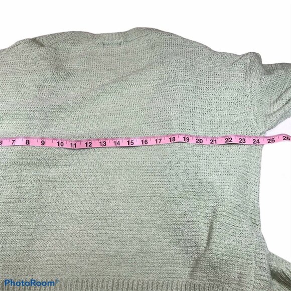 Wild Fable Womens Size XS Sweater Cardigan Open Front Knit Light Green New - Picture 9 of 11